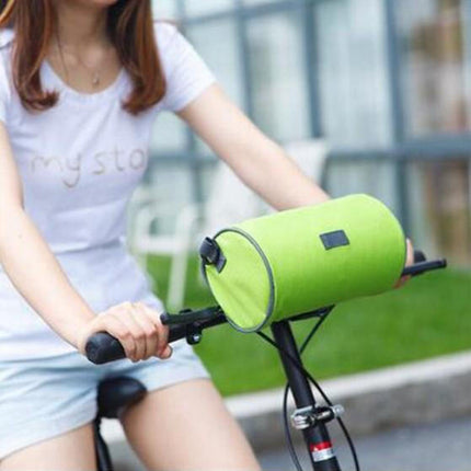 Bike Handlebar Bag with Touchscreen Phone Pocket, Motorcycle Handlebar Bag with Shoulder Strap