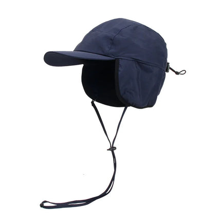 Winter Bomber Hat with Ear Flaps for Men and Women, Fleece Lined Water Repellent Trapper Hat, 4 Colors