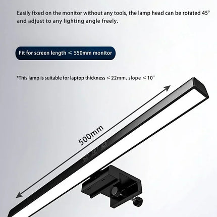 Monitor Light Bar, USB LED Light Bar with Touch Control – image 10