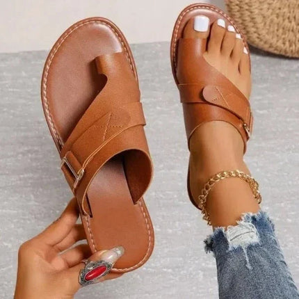 Comfortable Sandals for Women, Handmade Leather Sandals for Bunions