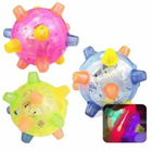 Dog Ball, Interactive Dog Toys with LED Light and Sound, Jumping Ball for Dogs, Vibrating Dog Mental Stimulation Toy