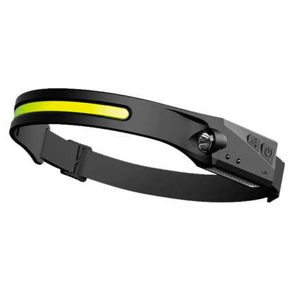 Rechargeable LED Headlamp, Waterproof Running Headlamp with 5 Modes