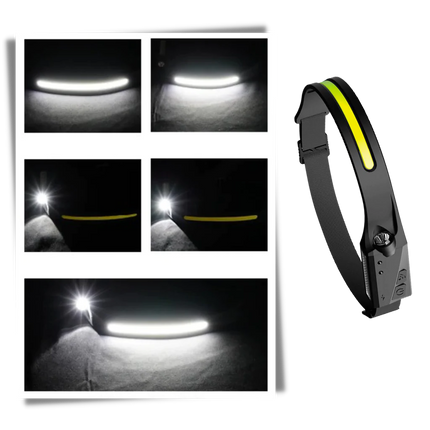 Rechargeable LED Headlamp, Hard Hat Light and Helmet Light – image 5