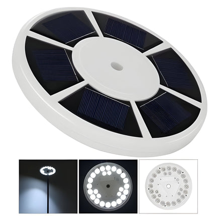 Flagpole Solar Light, Flag Pole Light and Dusk to Dawn Downlight for Toppers