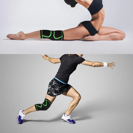 Knee Sleeves, Knee Compression Sleeve with Patella Strap – image 8