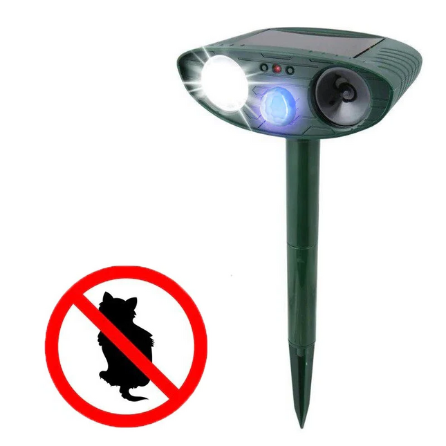 Dog Deterrent Device with Flashing Light