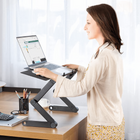 Laptop Stand for Desk, Adjustable Laptop Stand with Detachable Mouse Tray, Ergonomic Laptop Riser, Computer Stand