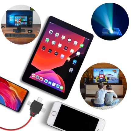 3 in 1 Phone HDMI Adapter for TV – image 3
