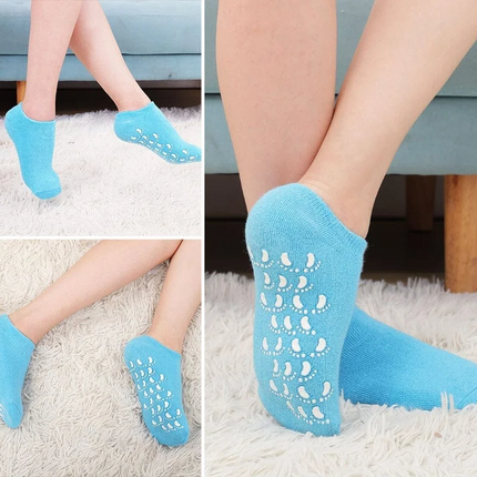 Moisturizing Socks with Spa Gel Lining, Foot Moisturizer Spa Socks – image 15