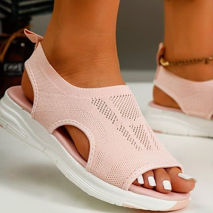 Orthopedic Womens Sandals with Arch Support, Slingback Slide Sandals
