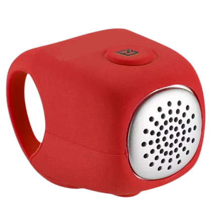Loud Bike Horn with 3 Ringtones, Waterproof Electric Bicycle Bell with Silicone Cover – image 4
