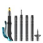 Trekking Pole with Built In Tools, Tactical Walking Stick, Adjustable Aluminum Hiking Pole, Survival Hiking Stick