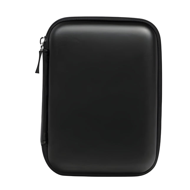 Hard Drive Case, External SSD Case, Shockproof EVA Hard Disk Case with Mesh Pocket for Cords and Earphones