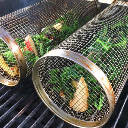 Grill Basket for Charcoal and Gas Grills – image 6