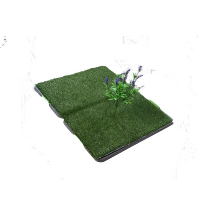 Fake Grass for Dogs, Dog Potty Pad with Artificial Grass Mat