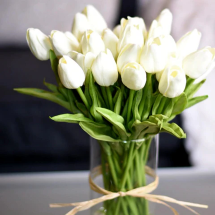 Artificial Tulip Flowers 10 Pack, Fake Flowers for Vase – image 23