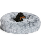 Dog Bed, Calming Dog Bed with Raised Borders for Stress and Separation Anxiety