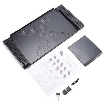 Adjustable Laptop Stand, Laptop Table with Mouse Pad – image 7