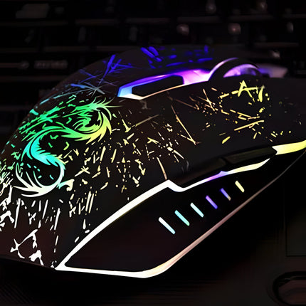 Computer Mouse for Gaming, Wired Gaming Mouse with RGB Lights – image 6