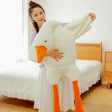Goose Stuffed Animal Throw Pillow, Sleeping Body Pillow – image 5