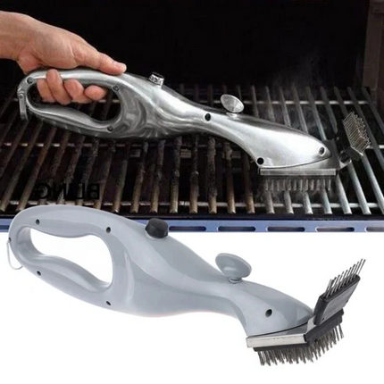 Grill Brush and Scraper with Steam Cleaning, BBQ Grill Cleaner with Steam Power for Grates – image 4