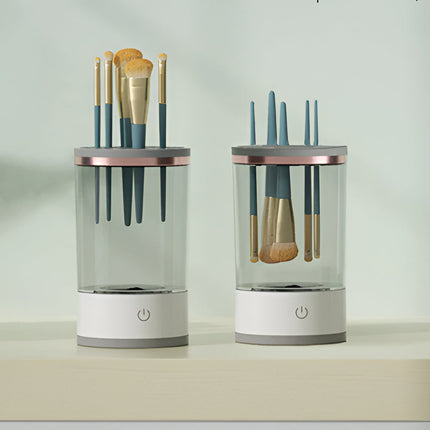 Makeup Brush Cleaner Machine with UV Light, Rechargeable Electric Makeup Brush Cleaner