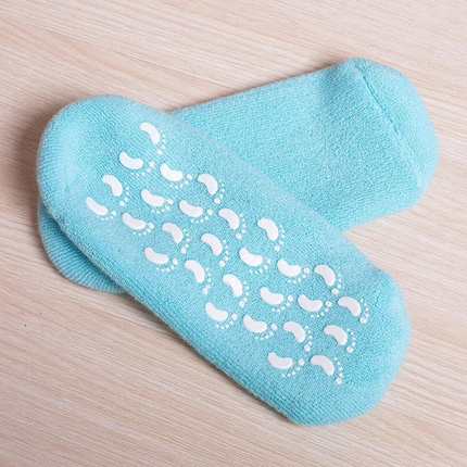 Moisturizing Socks with Spa Gel Lining, Gel Socks for Dry Cracked Heels