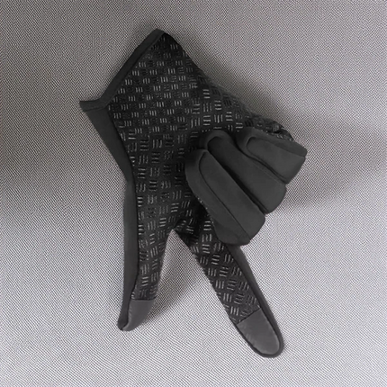 Waterproof Thermal Gloves for Men and Women, Touchscreen Winter Gloves with Anti Slip Palm for Cycling and Hiking