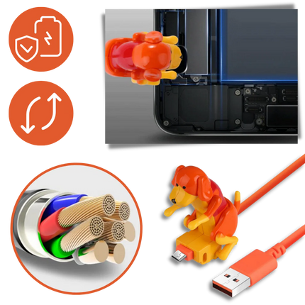 Humping Dog USB Cable, Funny Phone Charger Cable for Android and USB-C – image 5
