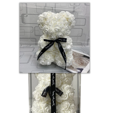 Teddy Bear Made of Roses, Valentines Day Gift – image 16