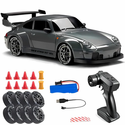 Electric RC Car with Drift Tires, Studio Shot