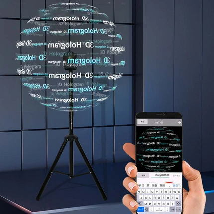 3D Hologram Projector, LED Hologram Fan for Advertising – image 4