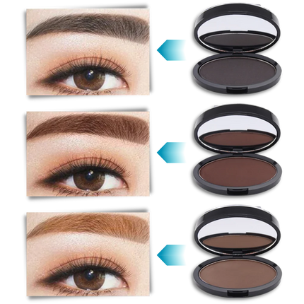 Eyebrow Stamp Kit with Powder and Sponge, Eyebrow Powder Kit – image 5