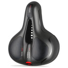 Comfort Bike Saddle, Cloud Saddle Shock Absorbing Bicycle Seat with Luminous Strip, Mountain Bike Saddle Cushioning