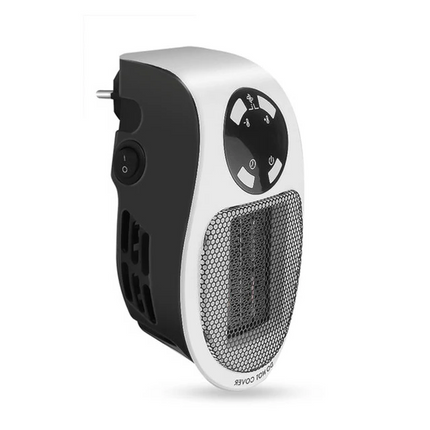 Small Space Heater, Portable Heater with Remote and Timer, Electric Heater for Desk and Garage