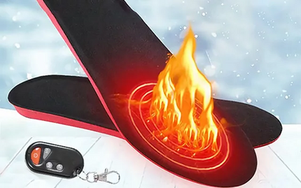 Heated Shoe Insoles, Electric Foot Warmer Insoles for Cold Feet – image 5