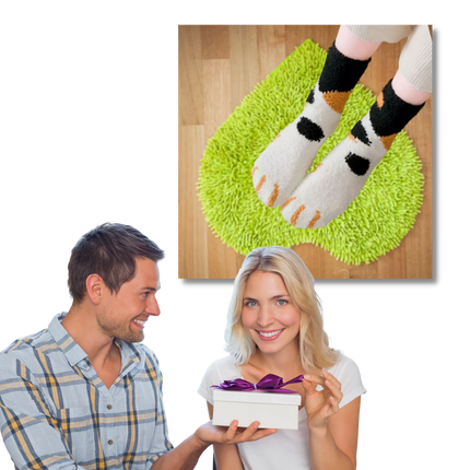 Cat Socks with Paw Design – image 7