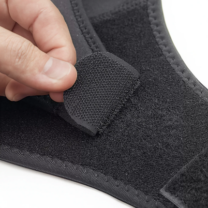 Shoulder Brace for Men and Women, Black Velcro Shoulder Wrap