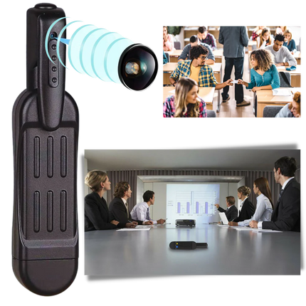 Covert Camera Pen for Meetings, Hidden Spy Pen for Students and Journalists