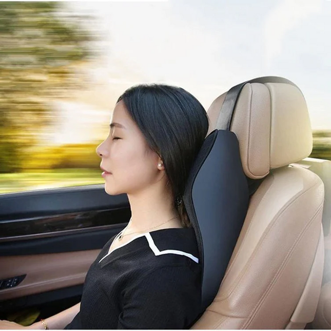 Car Neck Pillow for Headrest, Memory Foam Neck Support Pillow for Driving, Car Pillow for Neck Ache Relief