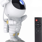 Astronaut Galaxy Projector Night Light, Star Projector with 8 Nebula Effects, Starry Sky Night Light Projector
