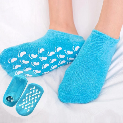 Moisturizing Socks with Spa Gel Lining, Foot Moisturizer Spa Socks