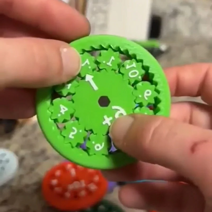Math Facts Fidget Spinners, Educational Toy for Classroom Learning