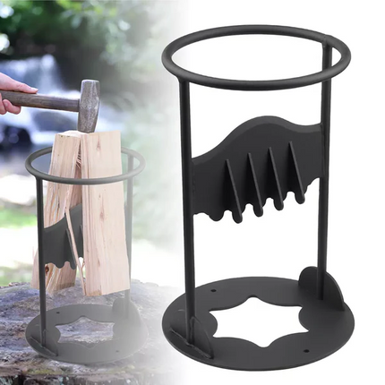 Firewood Splitter, Kindling Cracker Cast Iron Wood Splitter, Manual Kindling Splitters for Indoor and Outdoor Use