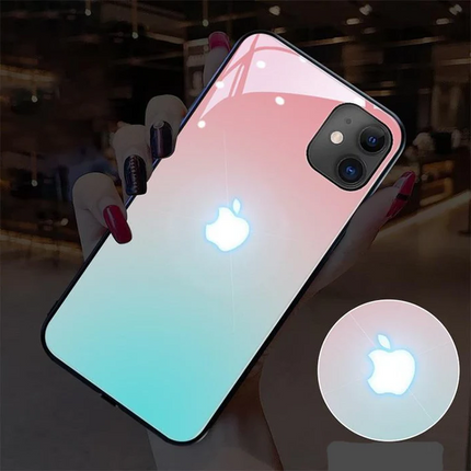 Light Up iPhone Case, iPhone 13 Case with Color Changing LED Glow for 12 and 14 Models