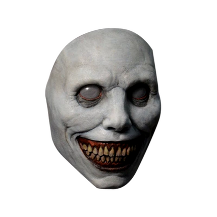Scary Halloween Costume Mask, Creepy Smiling Face Scary Mask – image 6