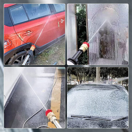Cordless Spray Gun for Car Washing, Cordless Pressure Washer with 2 Nozzles for Bikes and Pets – image 7