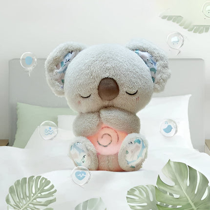 Koala Plush Toy with Music Lights and Rhythmic Breathing, Anxiety Relief Koala for Kids and Adults – image 4