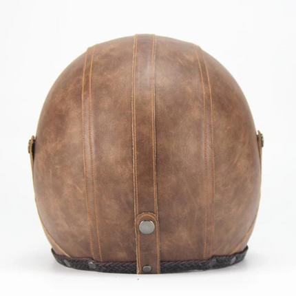Retro Vintage Motorcycle Helmet, Interior Padding – image 5