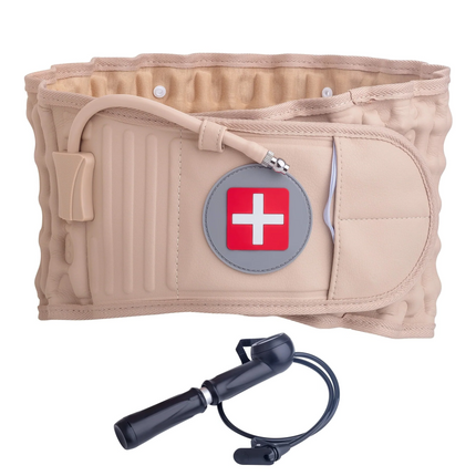 Lumbar Support Belt for Back Pain Relief, Inflatable Spinal Decompression Belt, Lumbar Traction Belt for Back